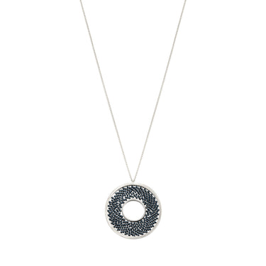 Collar Upsala Plata Rondana Largo Acerina